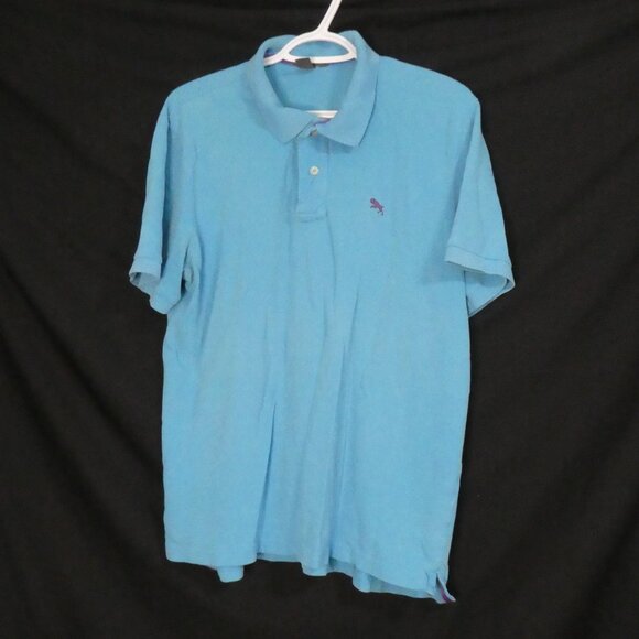 L.O.G.G. By H&M | XL - extra large | Blue Polo Shirt | Rare Ram Stitched Logo - Picture 3 of 13